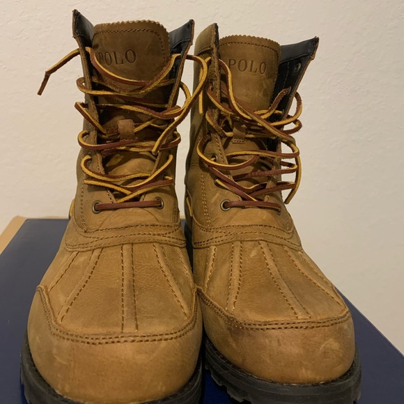 Ralph Lauren Pollo Boots - Picture 1 of 9